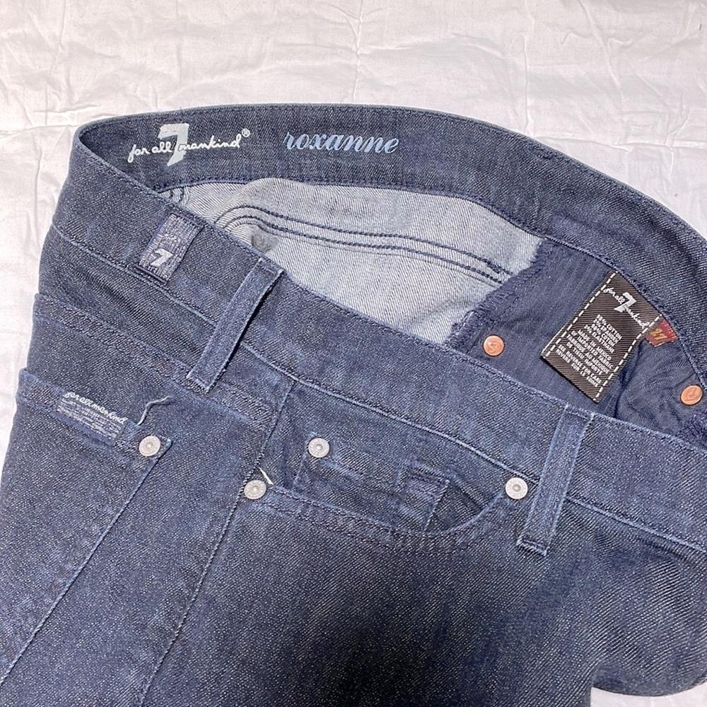 7 For All Mankind Roxanne Skinny Jeans Size 27 - Picture 16 of 16
